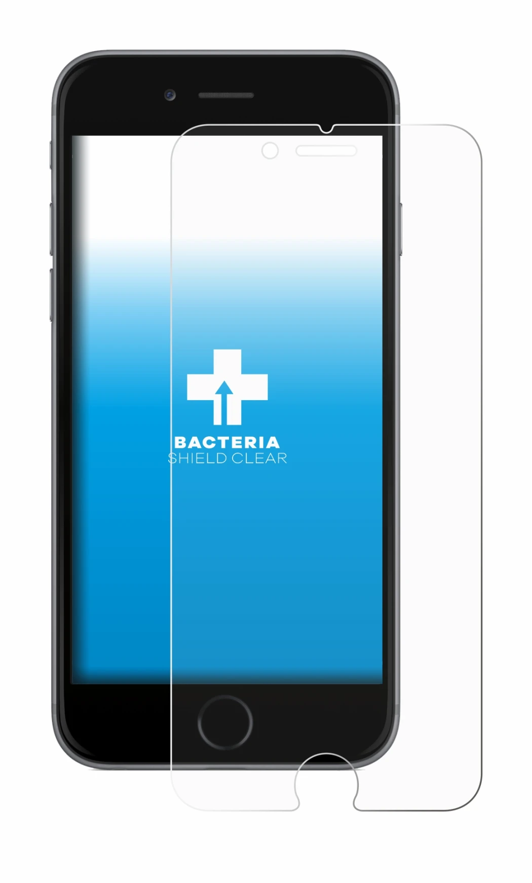 Image de l'appareil Apple iPhone 6 avec une grande variété de protections d'écran.