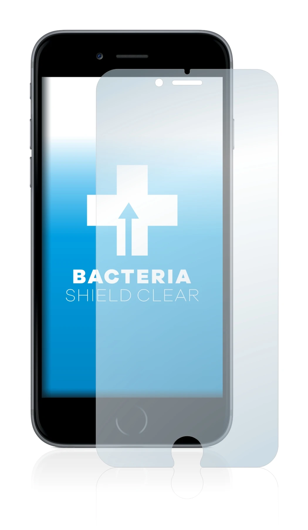 Image de l'appareil Apple iPhone 6 Plus avec une grande variété de protections d'écran.