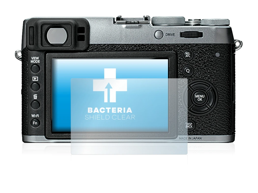 Image de l'appareil Fujifilm X100T avec une grande variété de protections d'écran.
