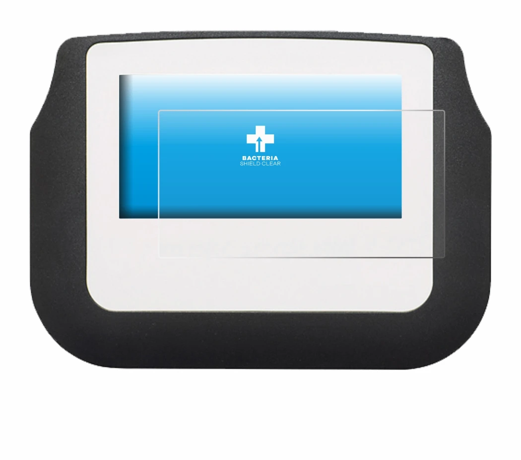 Image de l'appareil Signotec Signature Pad Sigma avec une grande variété de protections d'écran.