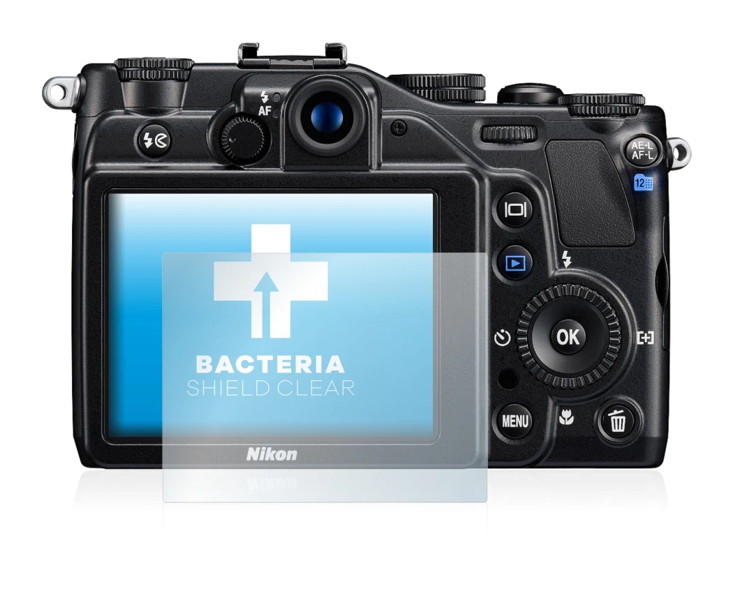 Image de l'appareil Nikon Coolpix S7000 avec une grande variété de protections d'écran.