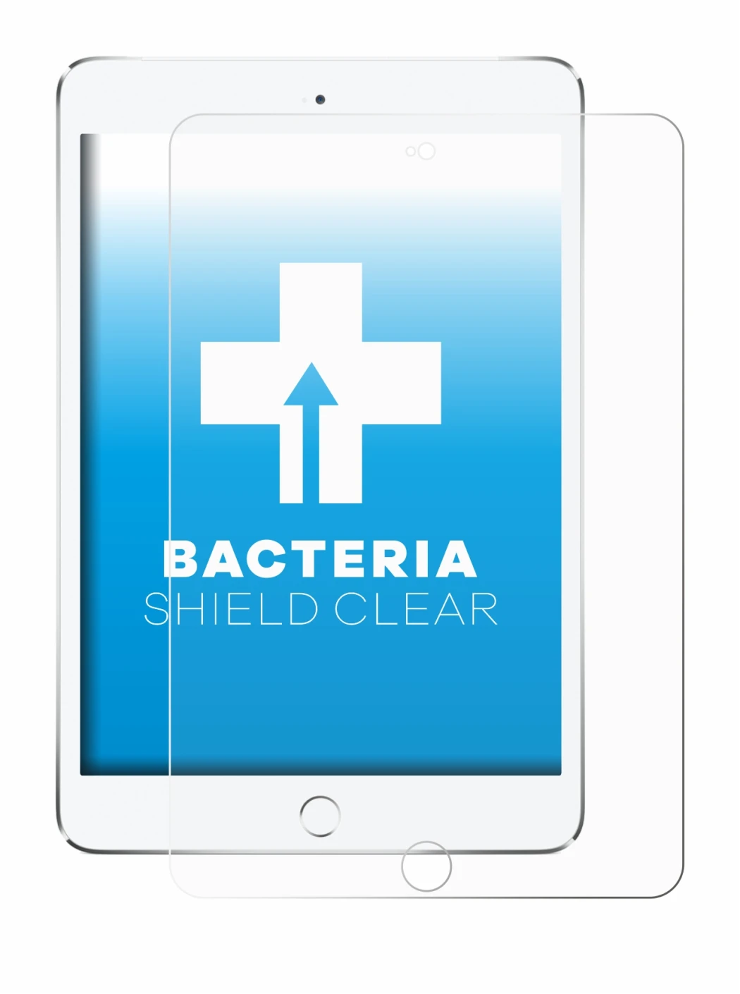 Image de l'appareil Apple iPad Mini 4 2015 avec une grande variété de protections d'écran.