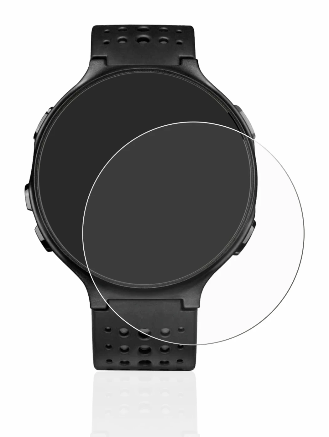 Image de l'appareil Garmin Forerunner 235 avec une grande variété de protections d'écran.