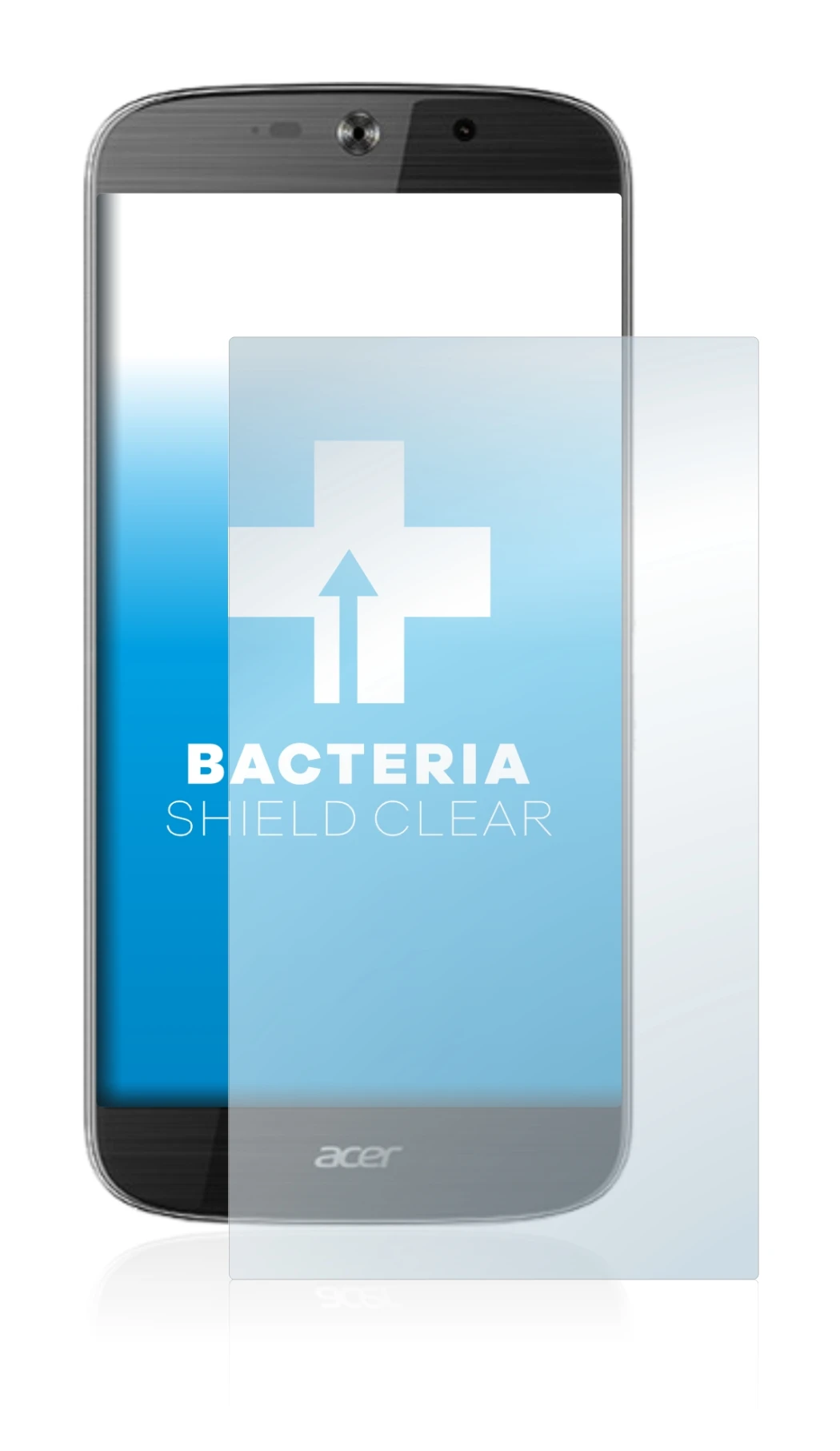 Image de l'appareil Acer Liquid Jade Primo avec une grande variété de protections d'écran.