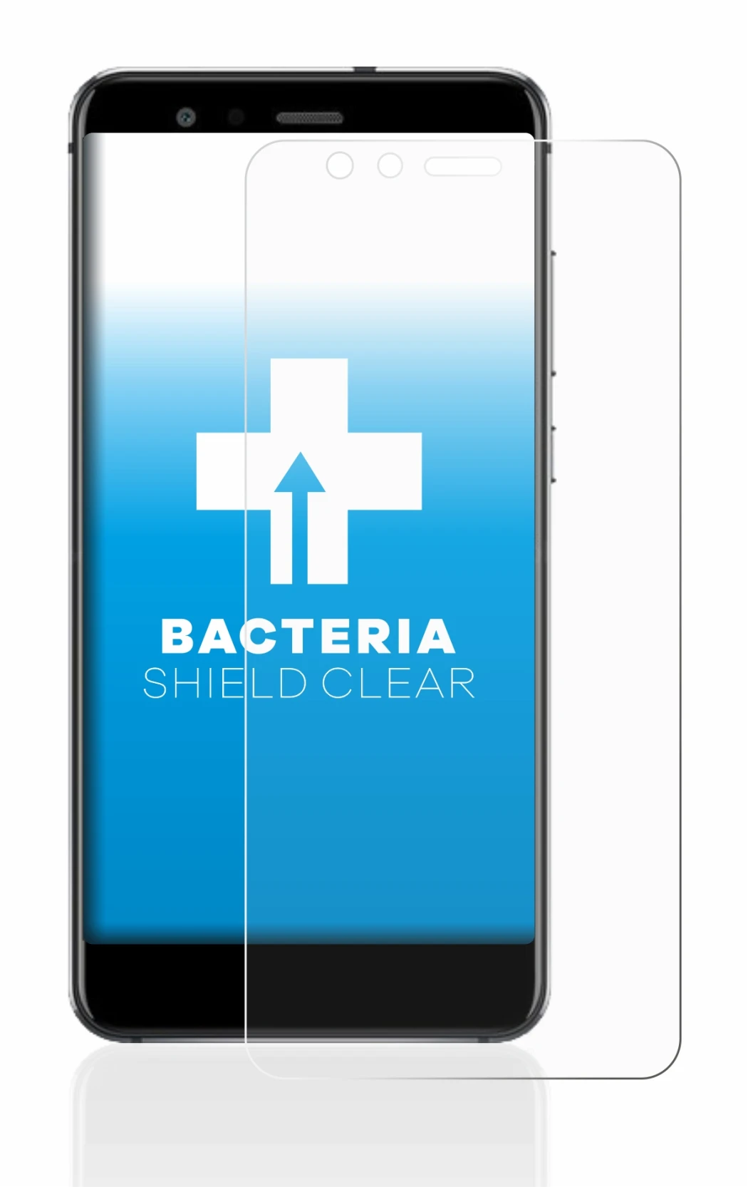 Image de l'appareil Huawei P10 Lite avec une grande variété de protections d'écran.