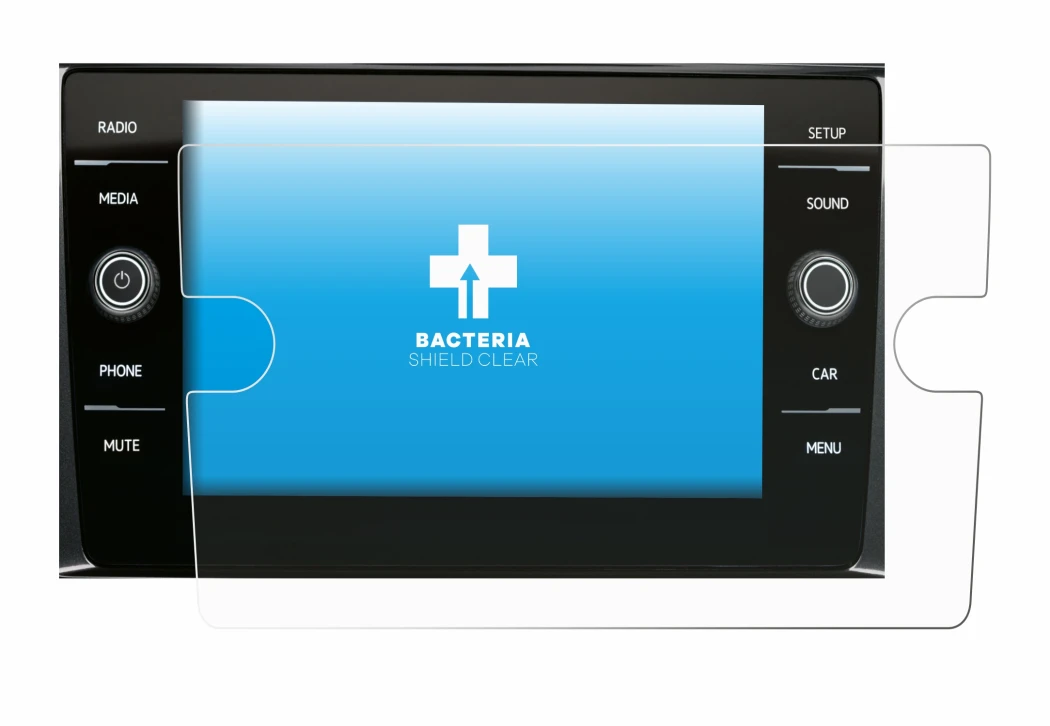 Image de l'appareil Volkswagen Composition Media 2017 avec une grande variété de protections d'écran.