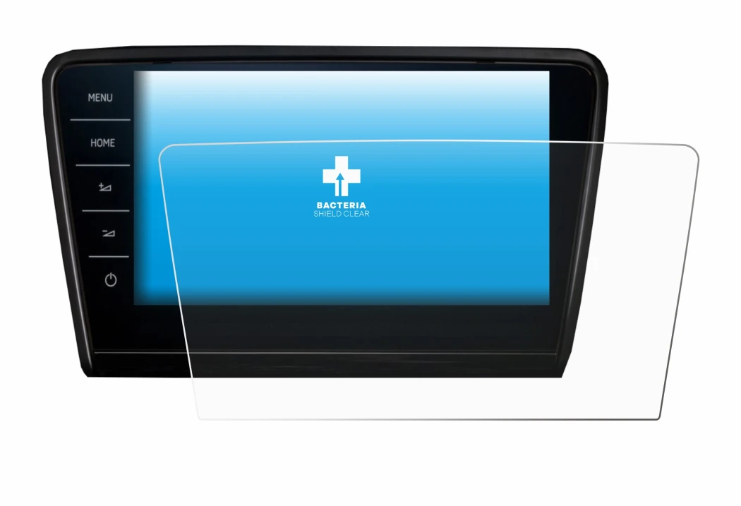 Image de l'appareil Skoda Octavia 2017 Infotainment System Columbus avec une grande variété de protections d'écran.