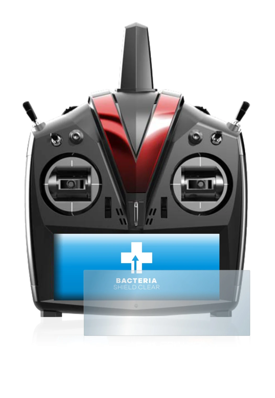 Image de l'appareil VBar Control Touch avec une grande variété de protections d'écran.