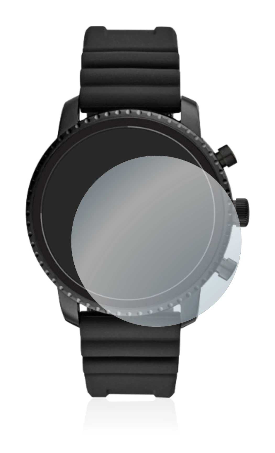 Image de l'appareil Fossil Q Explorist HR (4.Gen) avec une grande variété de protections d'écran.