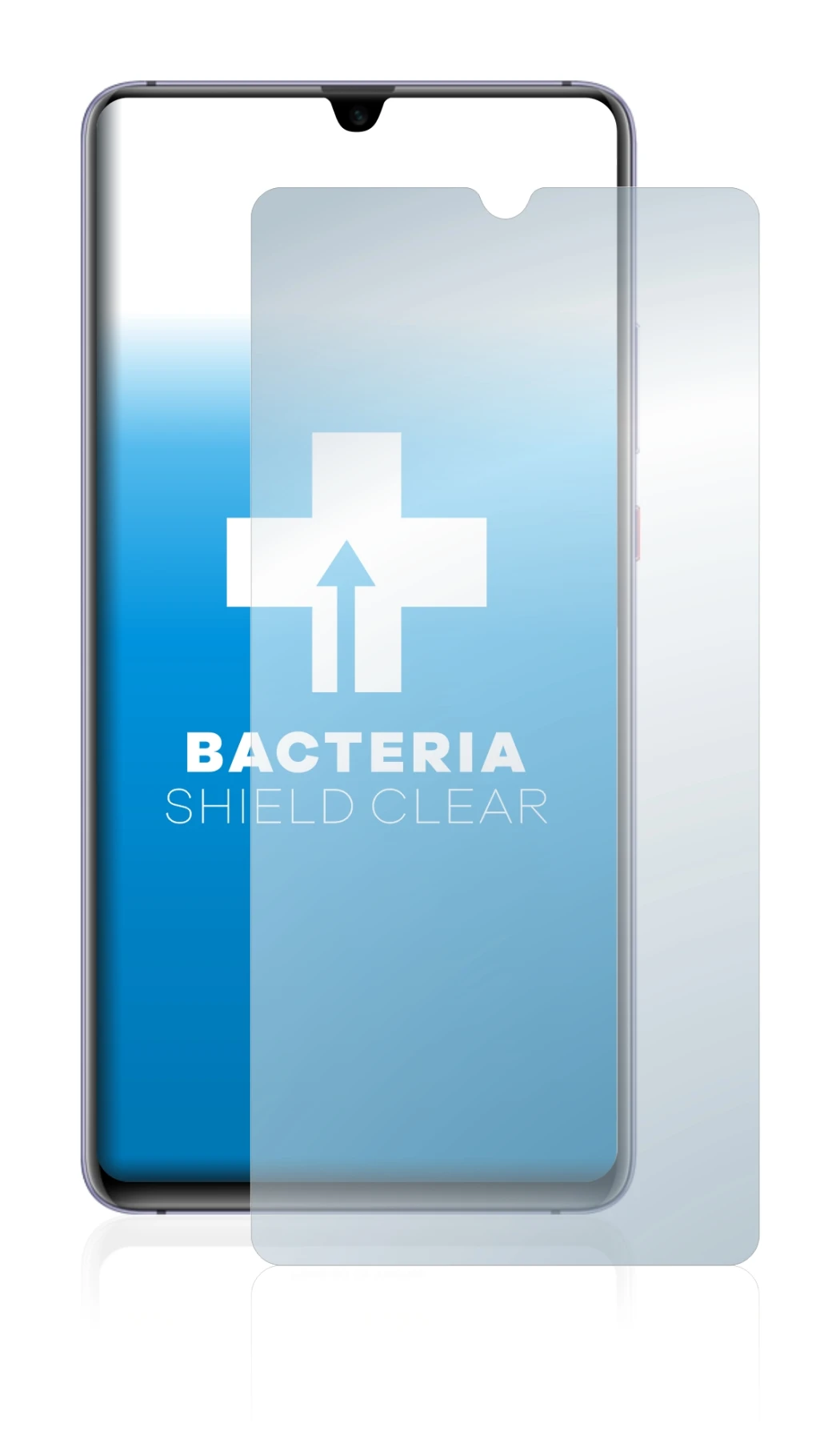 Image de l'appareil Huawei Mate 20 X avec une grande variété de protections d'écran.