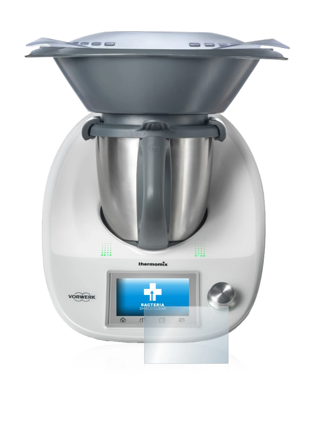 Image de l'appareil Vorwerk Bimby TM5 avec une grande variété de protections d'écran.