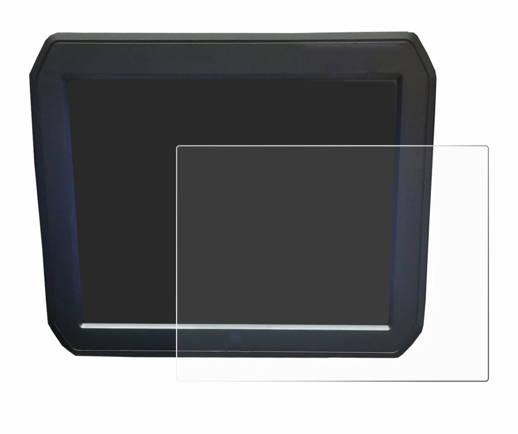 Image de l'appareil Keyence IM-7020 (Affichage + Touchpad) avec une grande variété de protections d'écran.