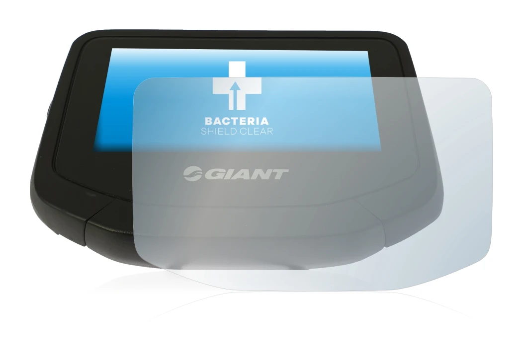 Image de l'appareil Giant RideControl Evo avec une grande variété de protections d'écran.