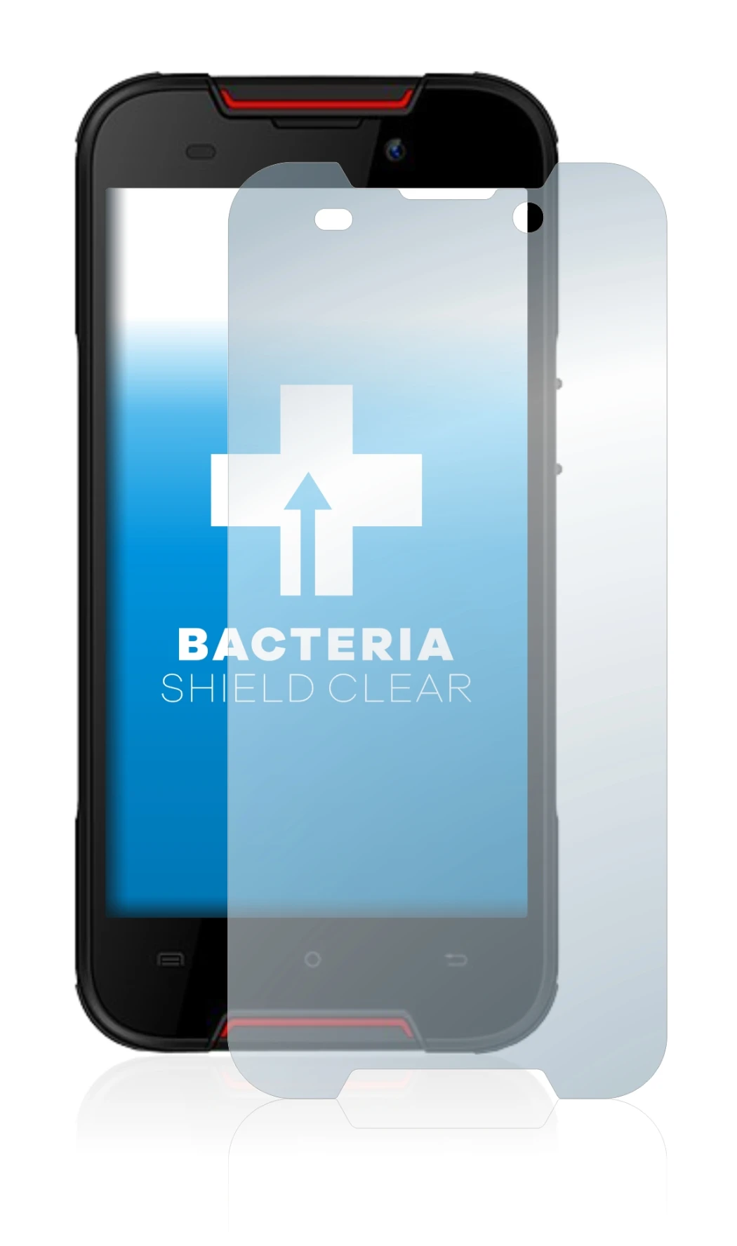 Image de l'appareil Cubot Quest Lite avec une grande variété de protections d'écran.