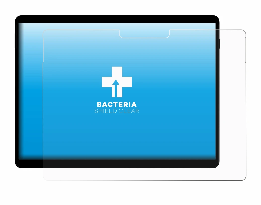 Image de l'appareil Microsoft Surface Pro X avec une grande variété de protections d'écran.