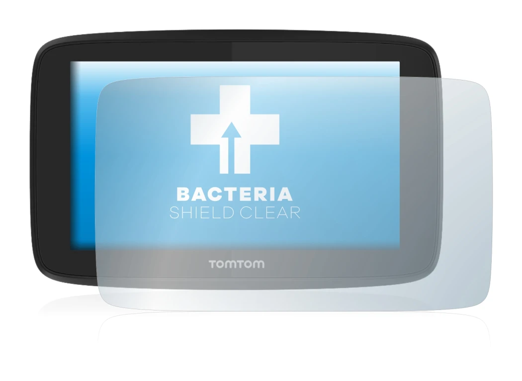 Image de l'appareil TomTom Go Professional 520 avec une grande variété de protections d'écran.
