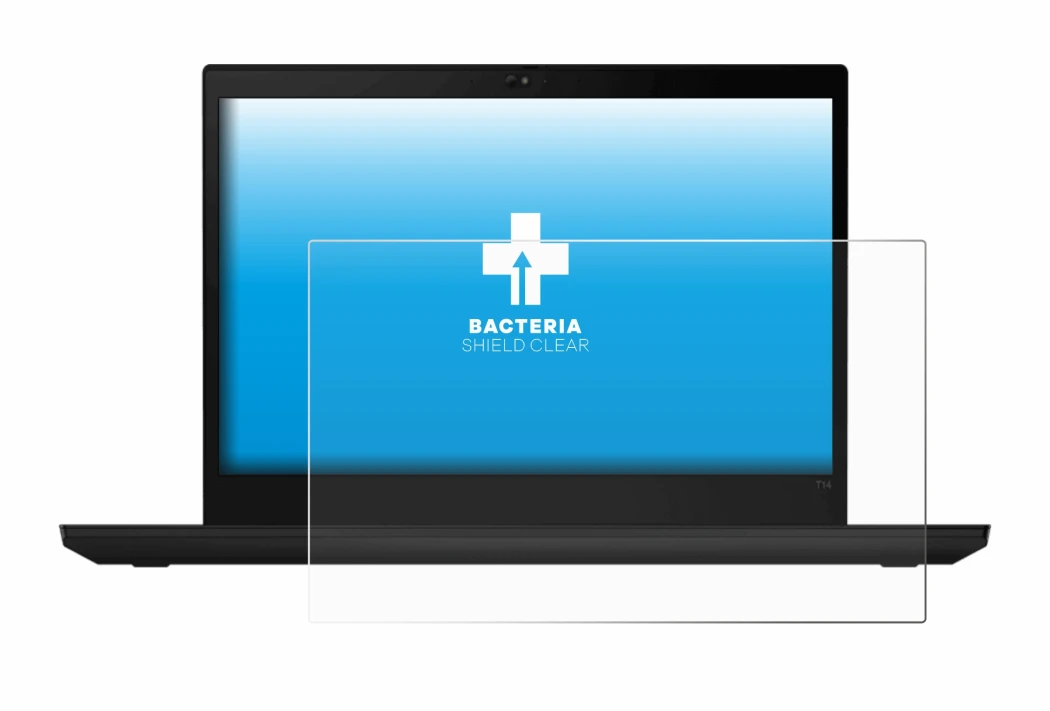 Image de l'appareil Lenovo ThinkPad T14 Gen 1 avec une grande variété de protections d'écran.