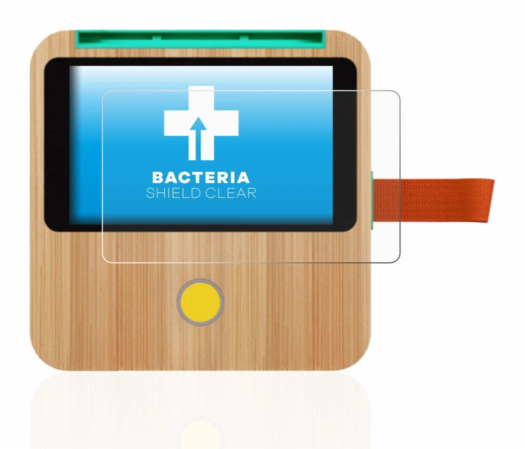 Image de l'appareil tigerbox Touch avec une grande variété de protections d'écran.
