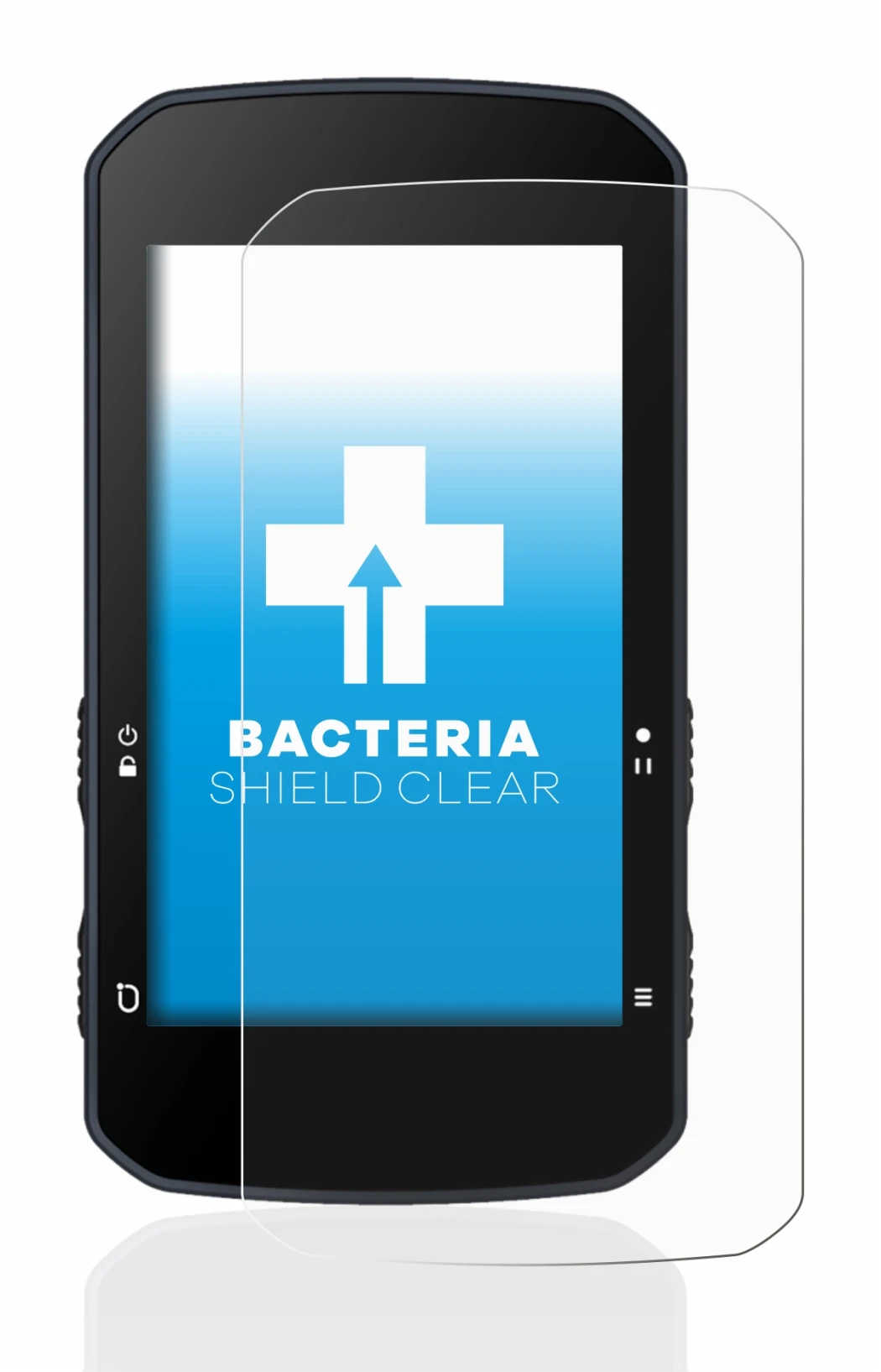 Image de l'appareil Bryton Rider 750 avec une grande variété de protections d'écran.