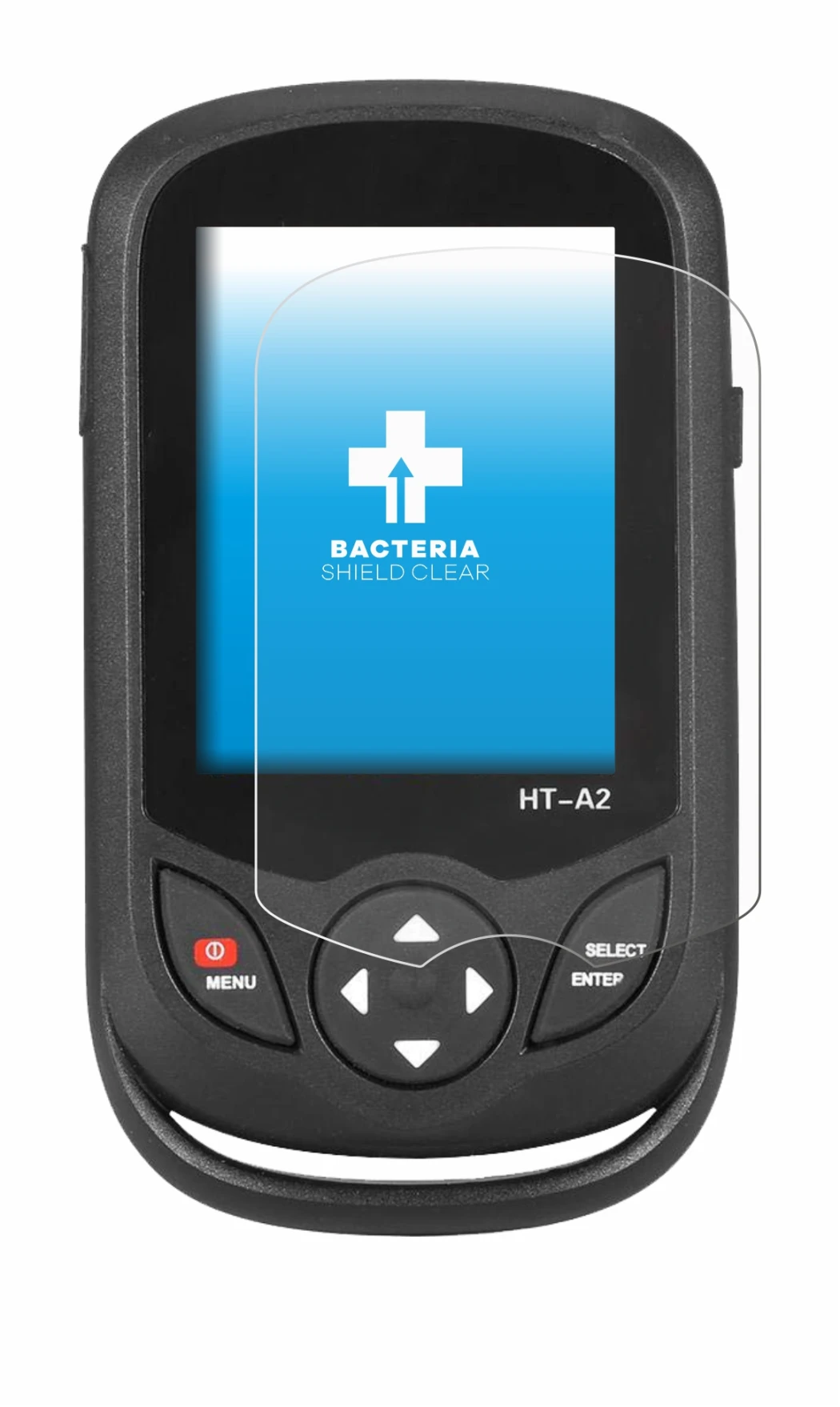 Image de l'appareil Hti HT A2 avec une grande variété de protections d'écran.