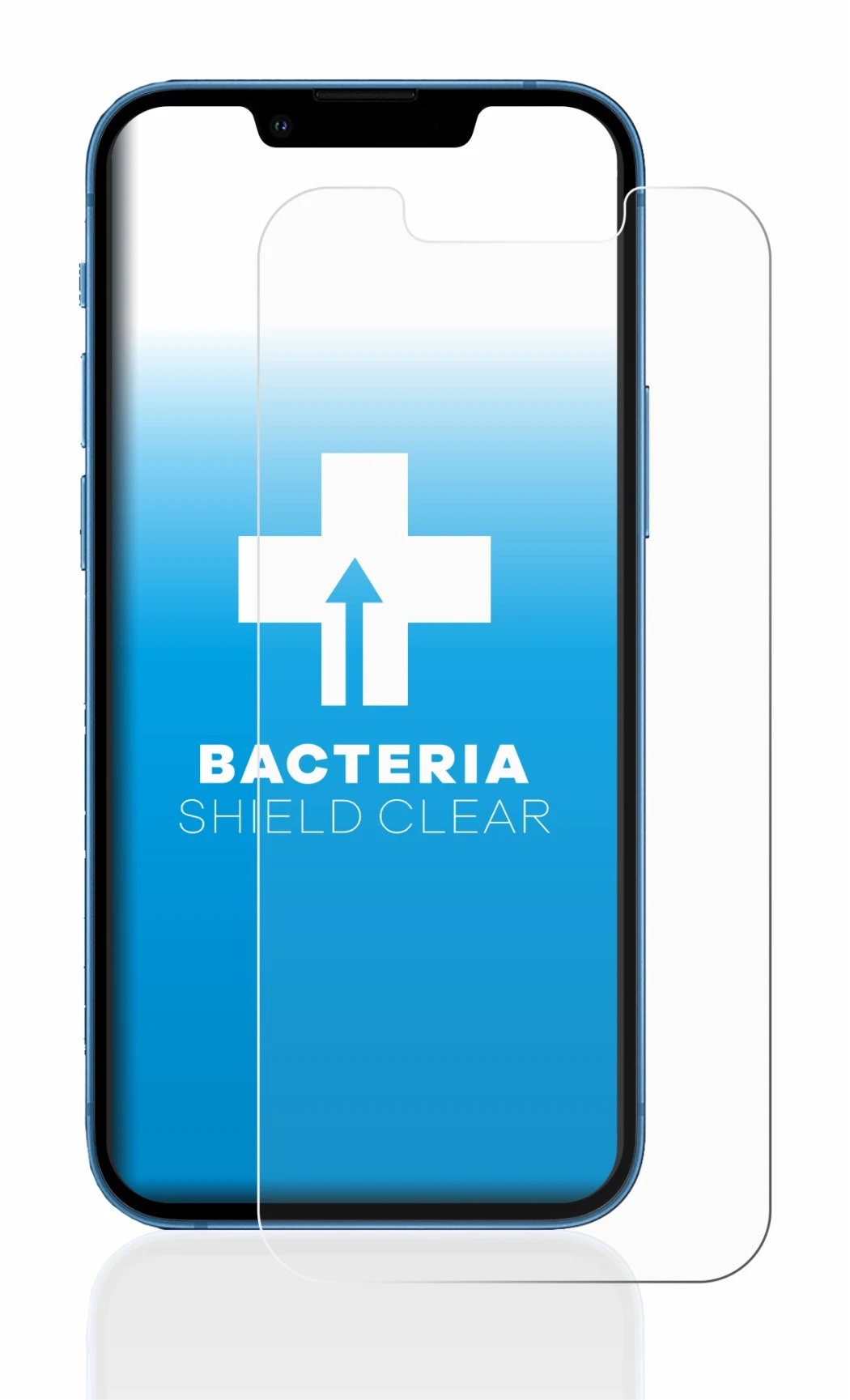 Image de l'appareil Apple iPhone 13 mini avec une grande variété de protections d'écran.