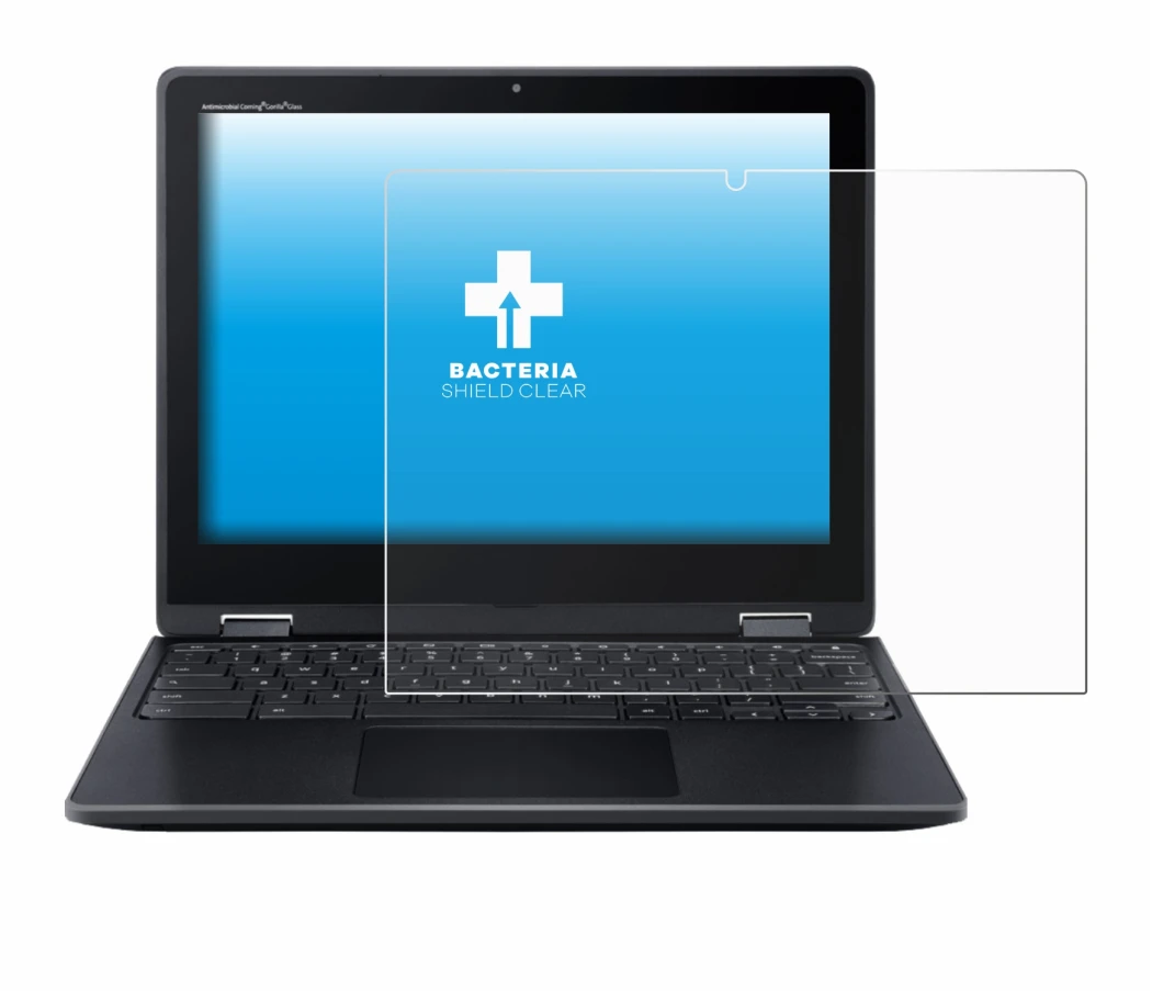 Image de l'appareil Acer Chromebook Spin 512 avec une grande variété de protections d'écran.