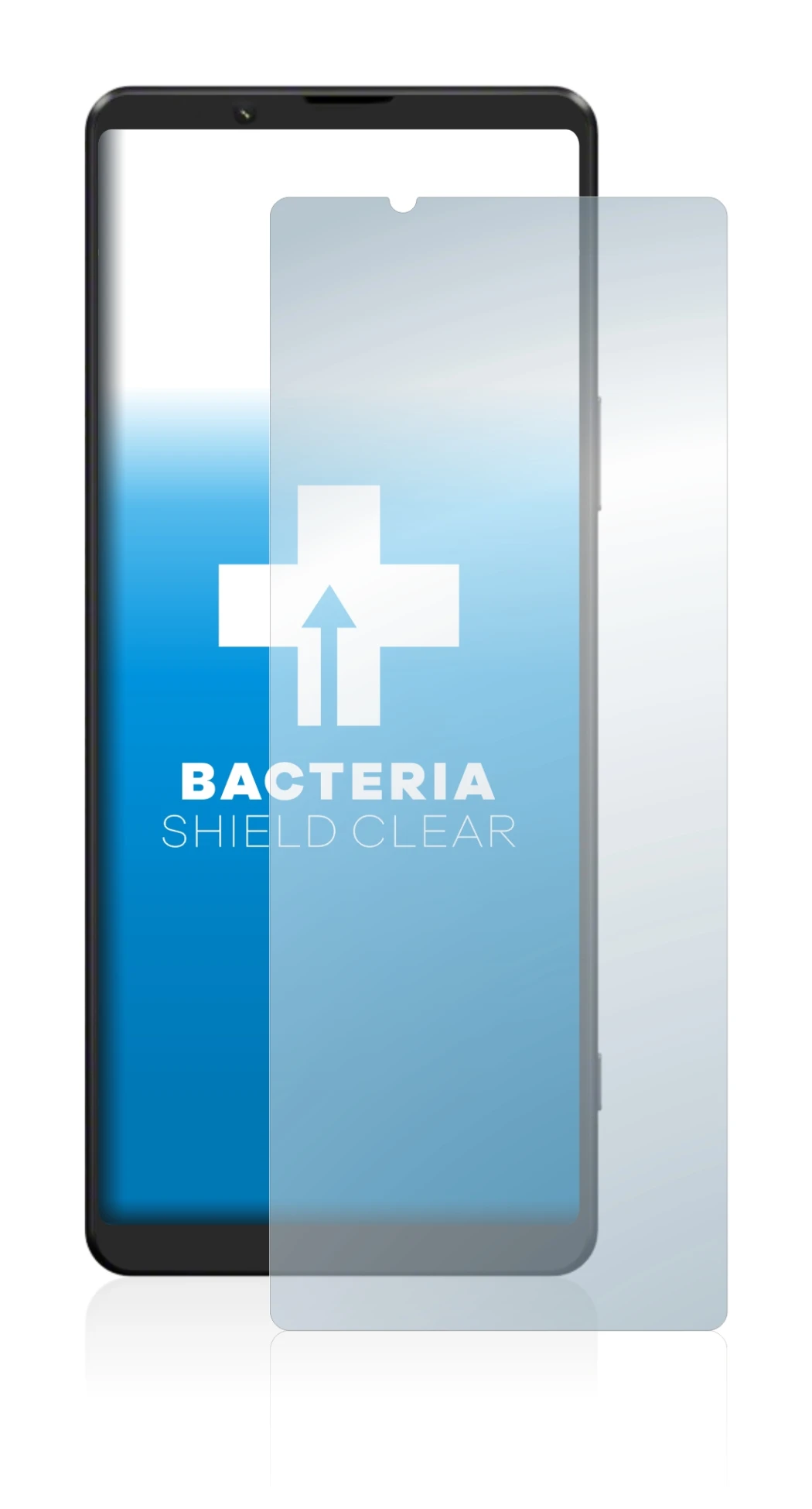 Image de l'appareil Sony Xperia 1 III avec une grande variété de protections d'écran.