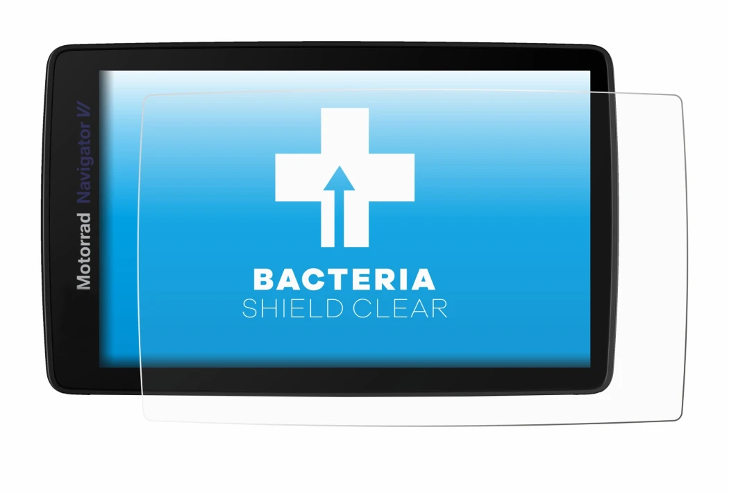 Image de l'appareil BMW Navigator VI avec une grande variété de protections d'écran.