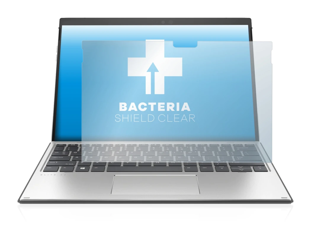 Image de l'appareil HP Elite x2 G8 avec une grande variété de protections d'écran.