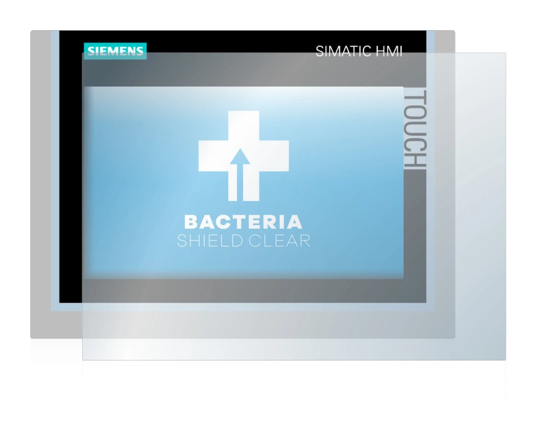 Image de l'appareil Siemens Simatic HMI TP700 Comfort avec une grande variété de protections d'écran.