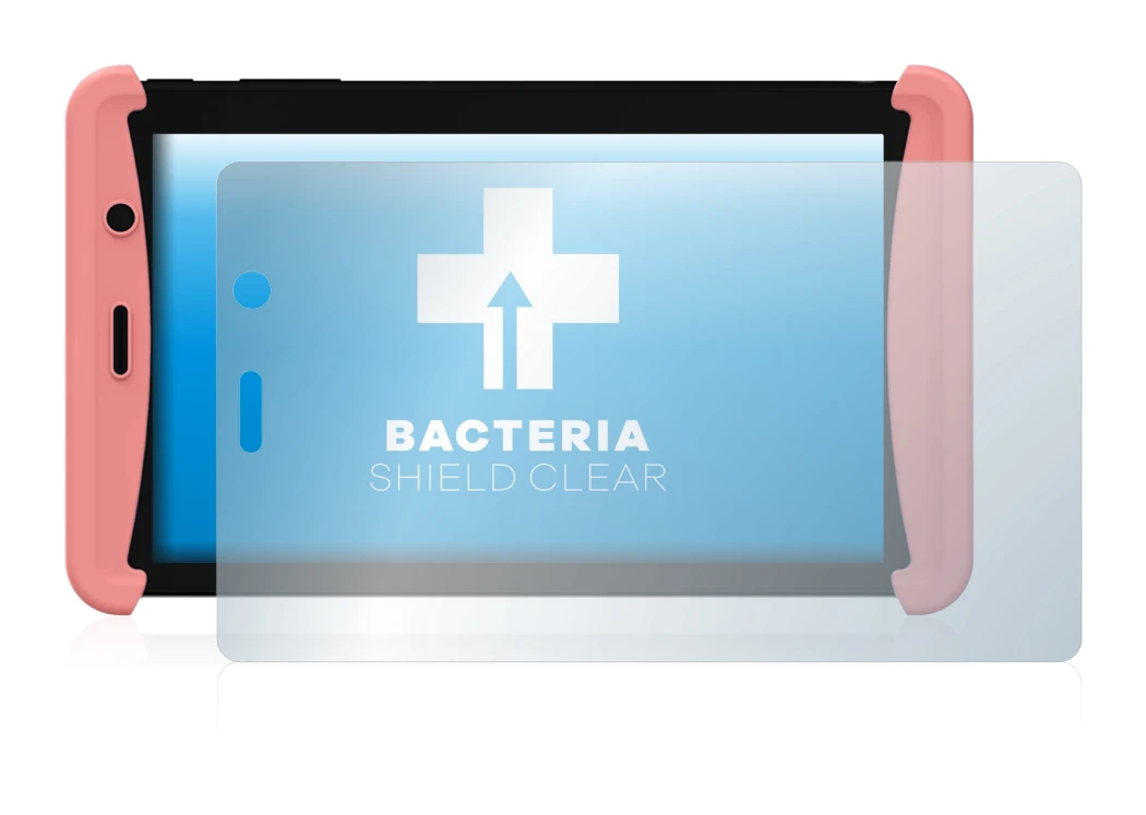 Image de l'appareil Kurio Tab Lite 2 avec une grande variété de protections d'écran.