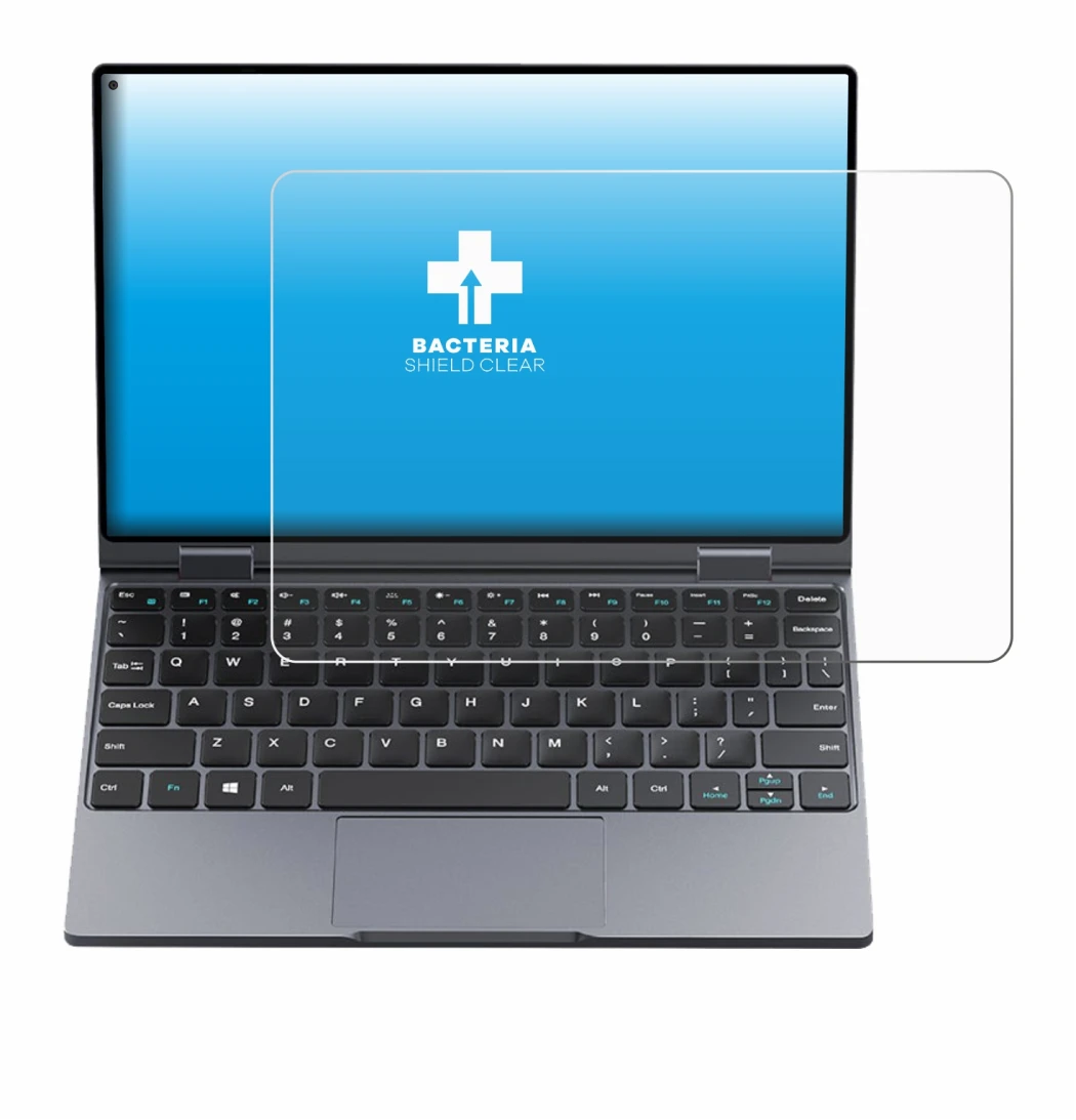 Image de l'appareil Chuwi MiniBook X avec une grande variété de protections d'écran.
