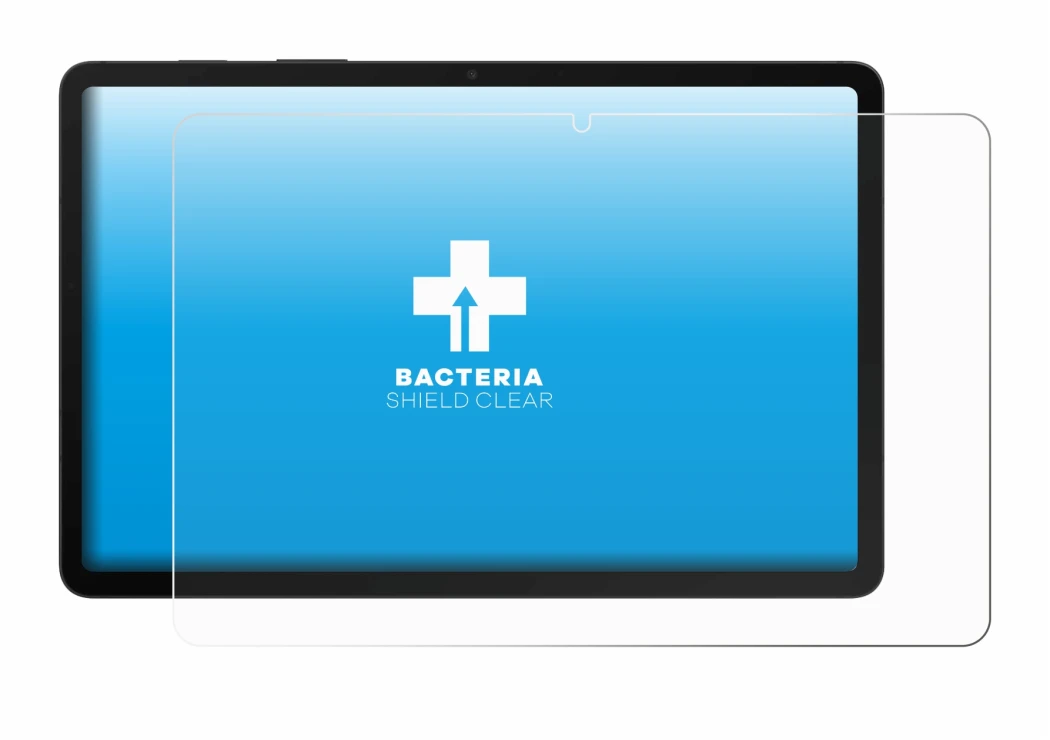 Image de l'appareil Samsung Galaxy Tab S8 5G avec une grande variété de protections d'écran.