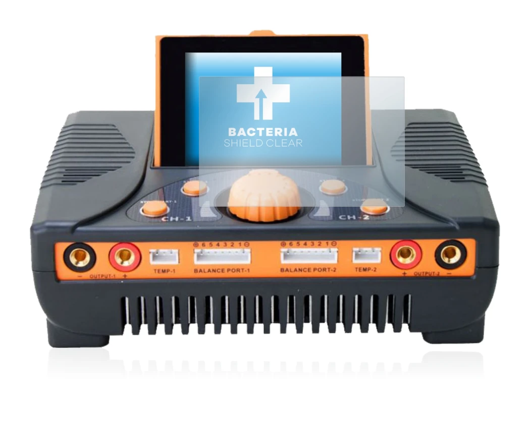 Image de l'appareil Junsi iCharger 406 Duo avec une grande variété de protections d'écran.