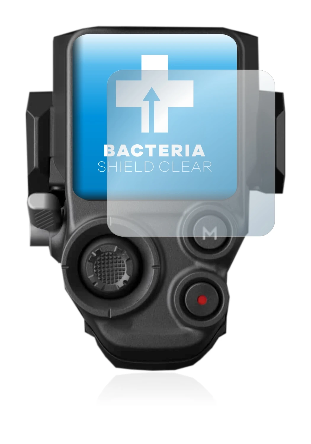 Image de l'appareil DJI RS 3 avec une grande variété de protections d'écran.