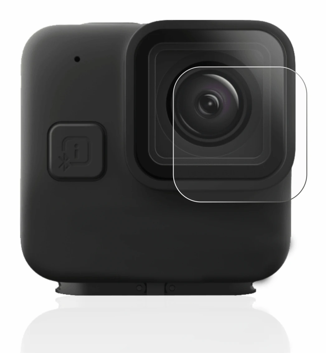 Image de l'appareil GoPro Hero 11 mini Lentille (Caisse) avec une grande variété de protections d'écran.
