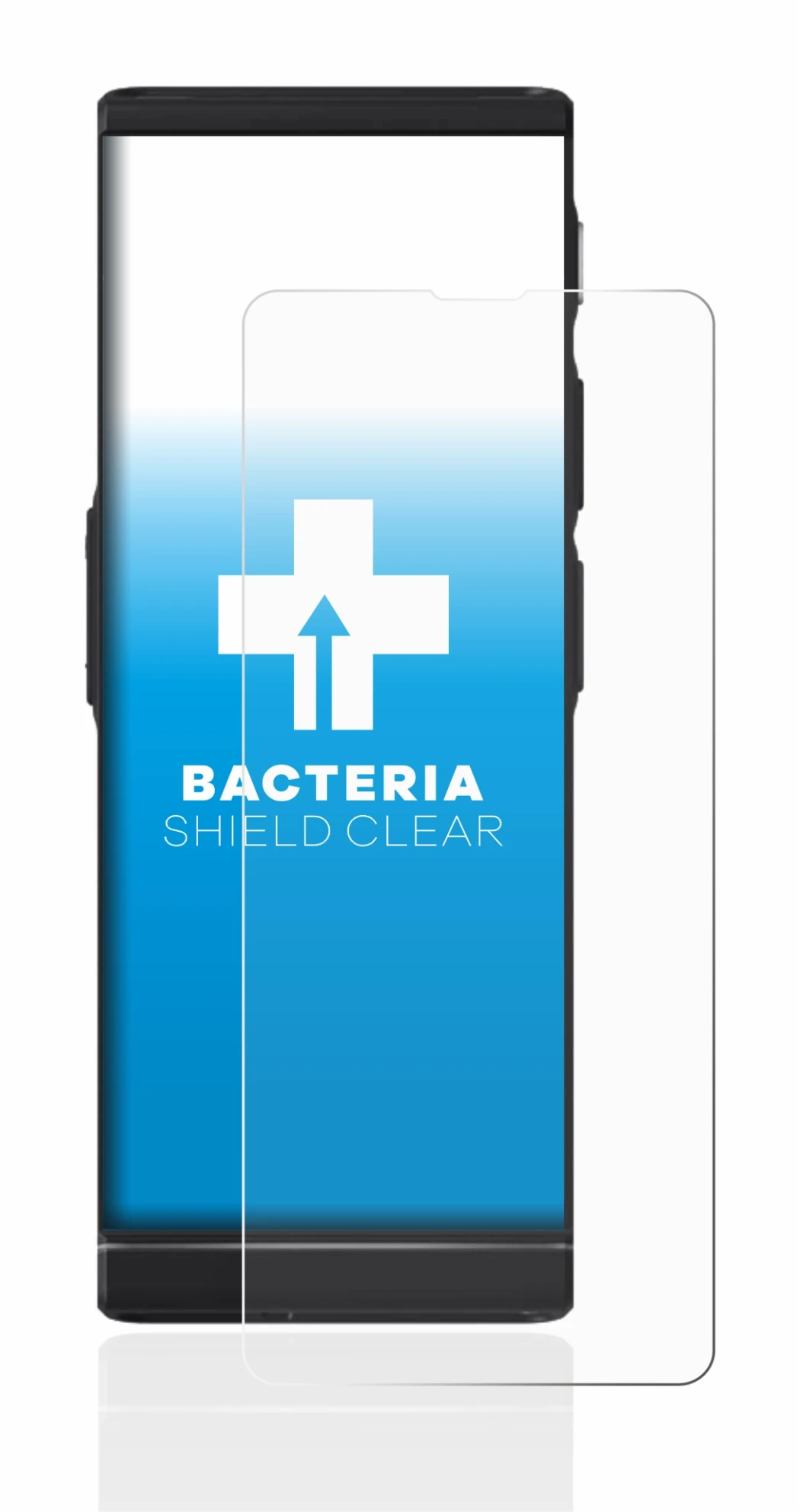 Image de l'appareil Vasco Translator V4 avec une grande variété de protections d'écran.