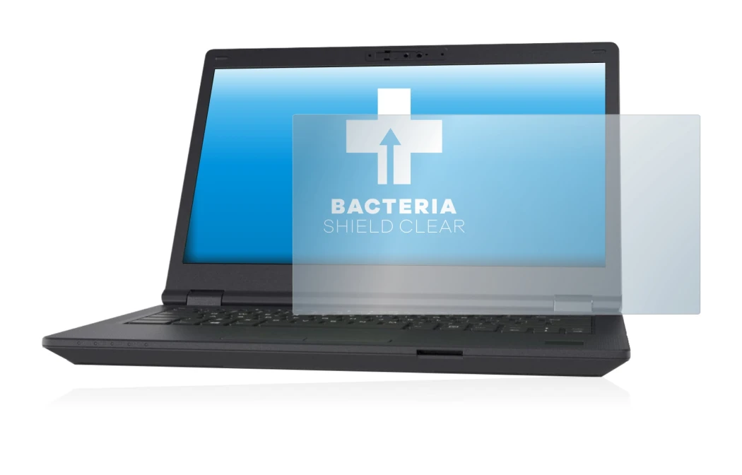 Image de l'appareil Fujitsu Lifebook E5411 avec une grande variété de protections d'écran.