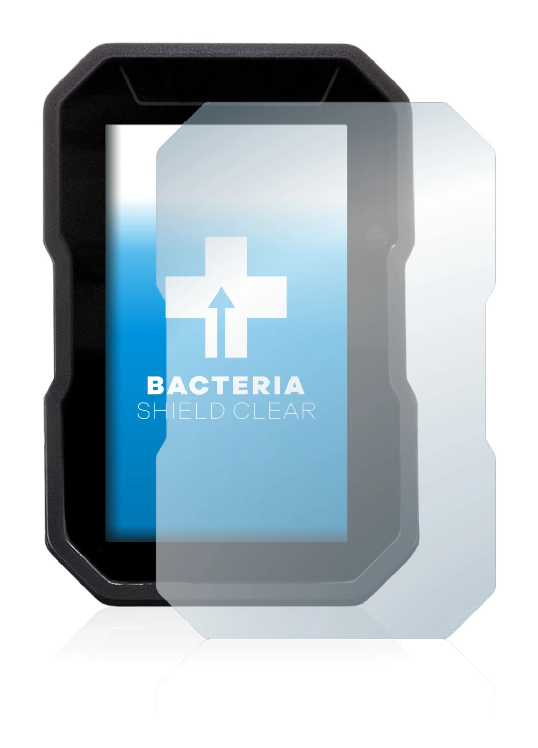 Image de l'appareil Ducati DesertX 2022 avec une grande variété de protections d'écran.