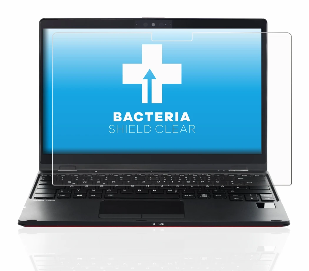 Image de l'appareil Fujitsu Lifebook U9311X avec une grande variété de protections d'écran.