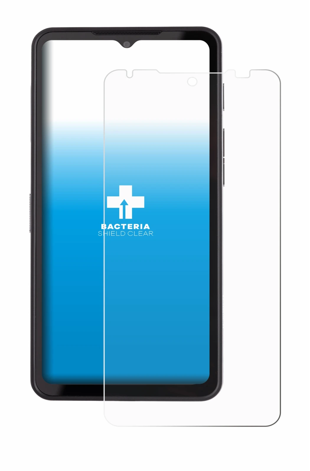 Image de l'appareil Caterpillar Cat S75 avec une grande variété de protections d'écran.