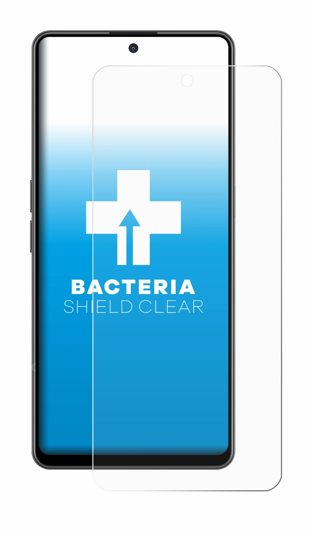 Image de l'appareil OnePlus Nord CE 3 Lite 5G avec une grande variété de protections d'écran.