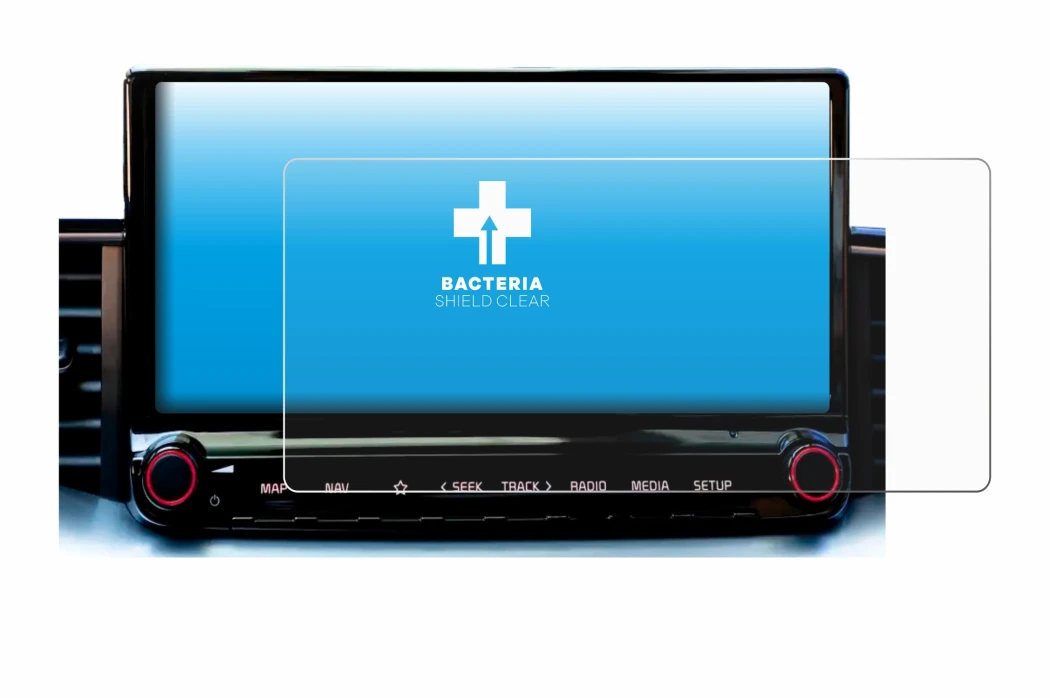 Image de l'appareil Kia Xceed 2023 Infotainment System avec une grande variété de protections d'écran.