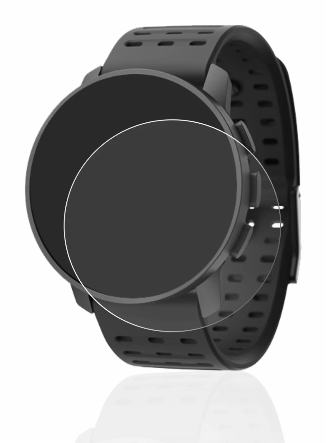 Image de l'appareil Suunto 9 Peak Pro avec une grande variété de protections d'écran.