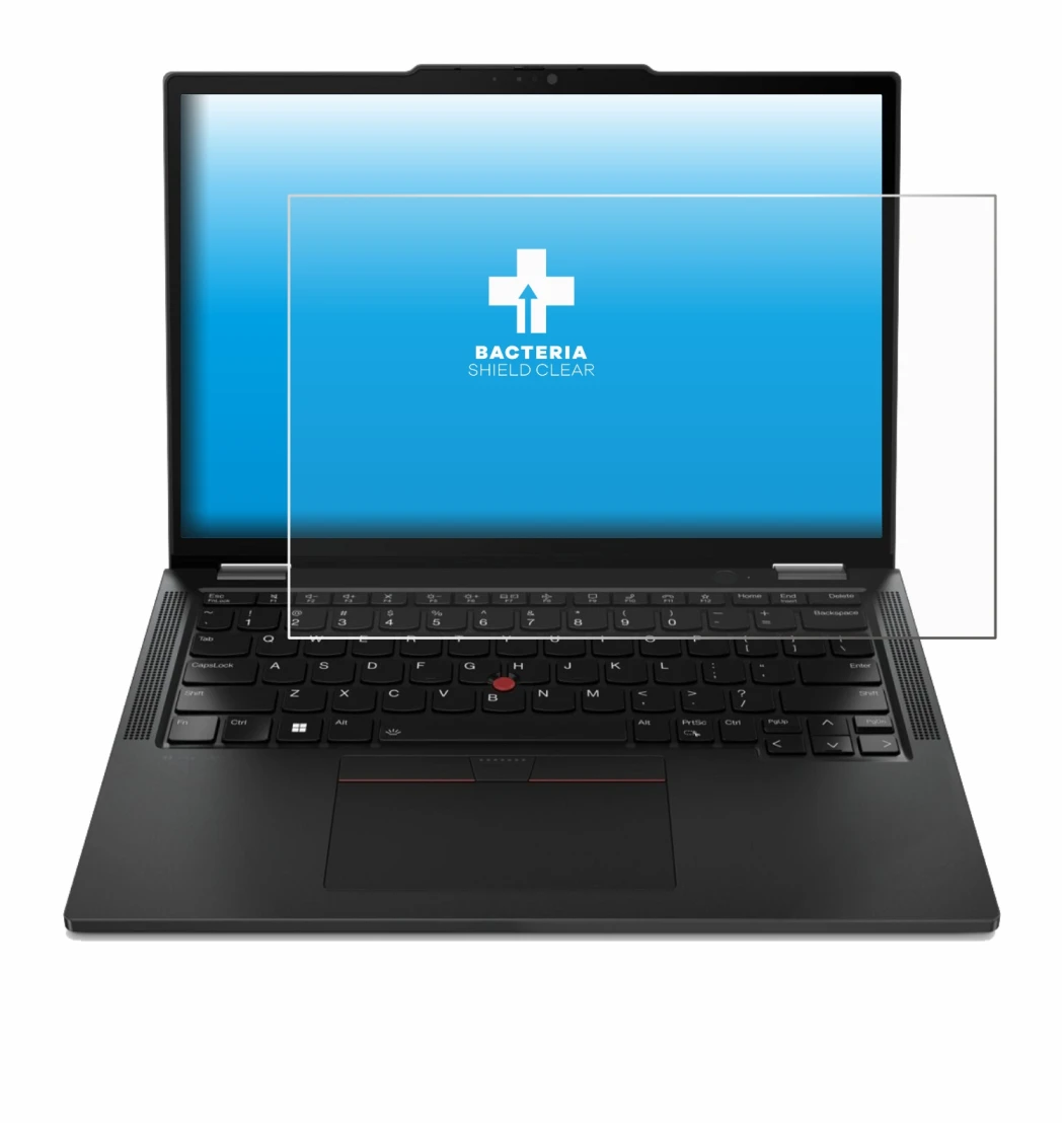 Image de l'appareil Lenovo ThinkPad X13 Gen 4 avec une grande variété de protections d'écran.