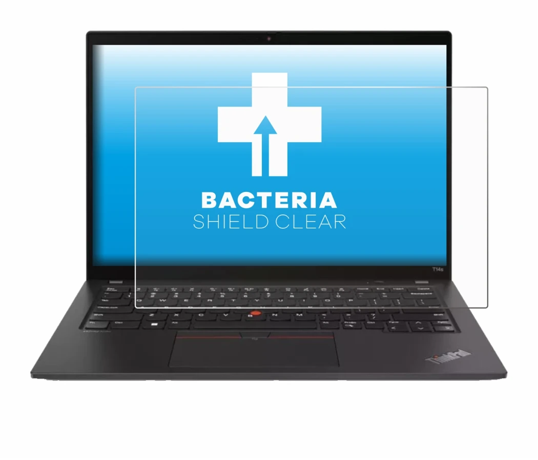 Image de l'appareil Lenovo ThinkPad T14s Gen 4 avec une grande variété de protections d'écran.