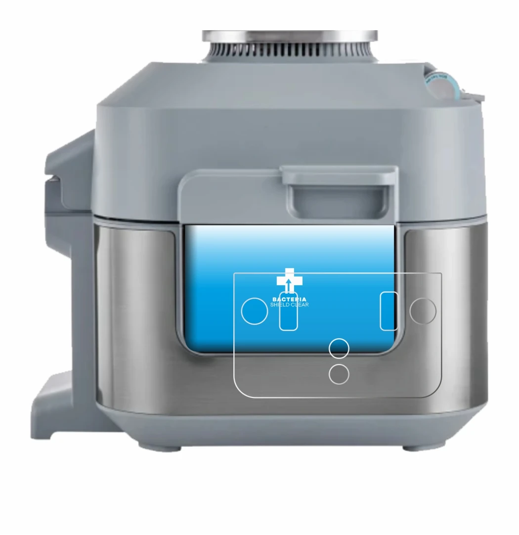 Image de l'appareil Ninja Speedi Rapid Cooking System avec une grande variété de protections d'écran.