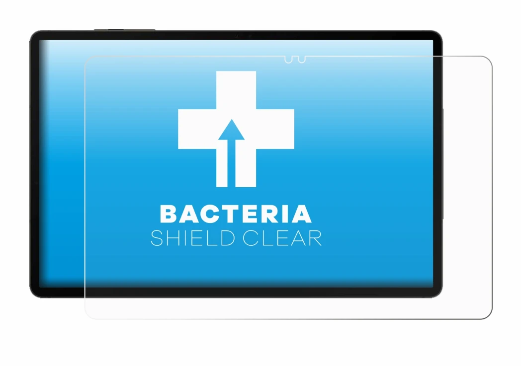 Image de l'appareil Samsung Galaxy Tab S9 WiFi avec une grande variété de protections d'écran.