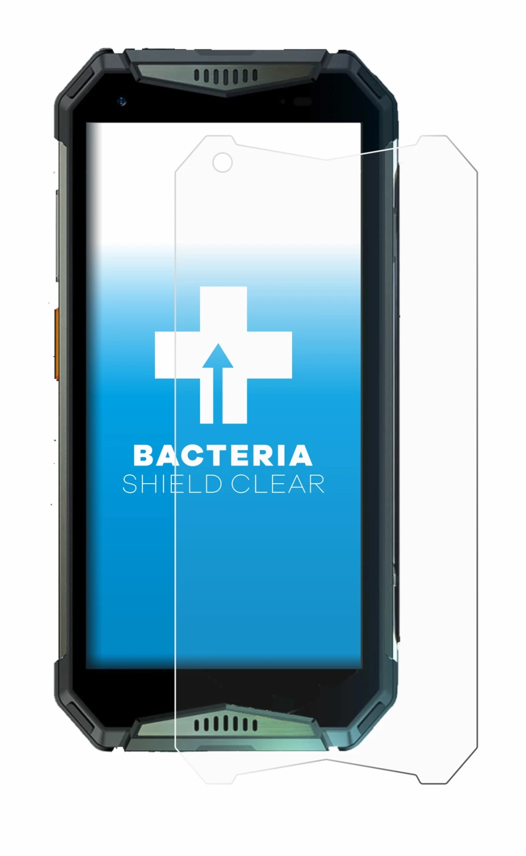 Image de l'appareil Ulefone Armor 20WT avec une grande variété de protections d'écran.