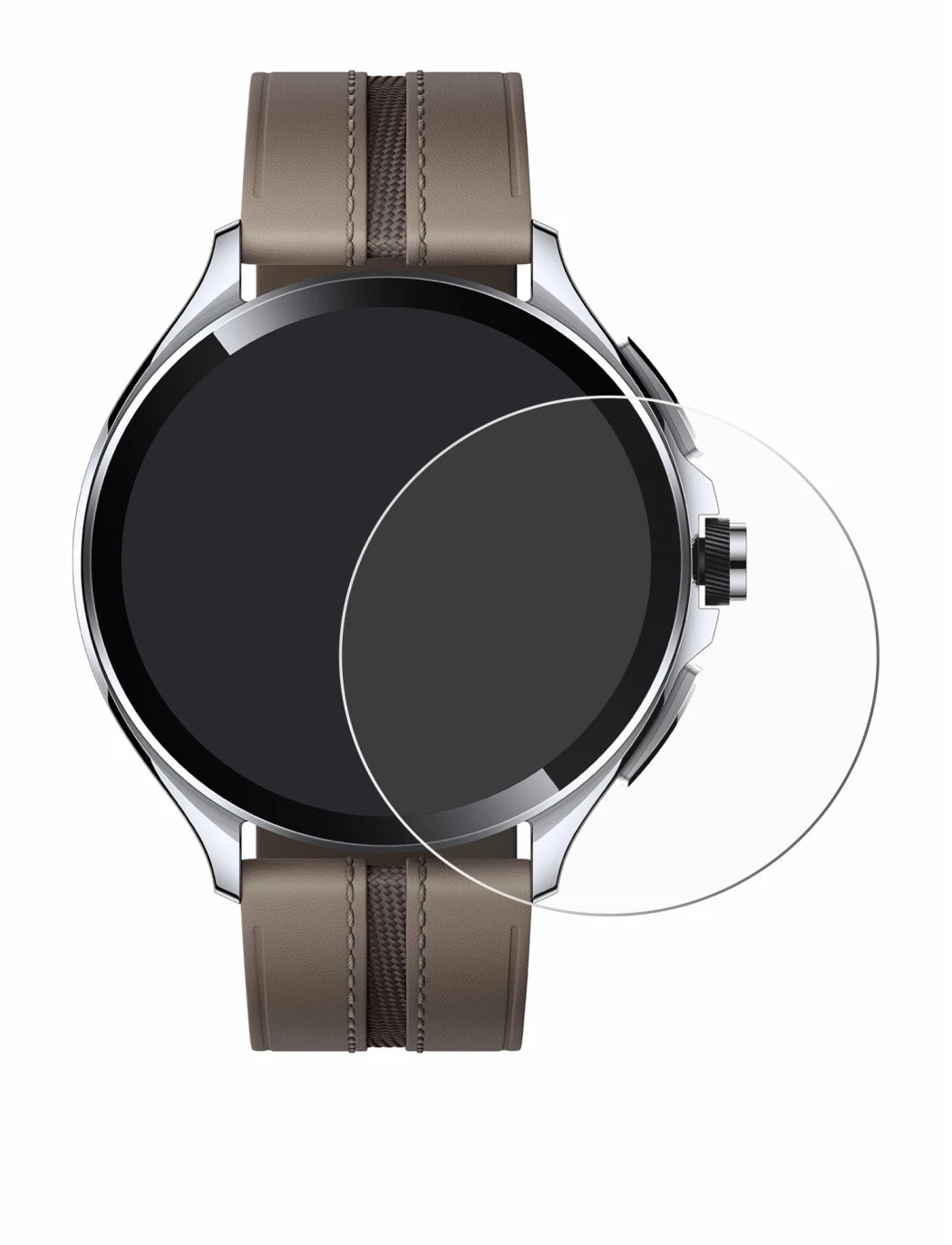 Image de l'appareil Xiaomi Watch 2 Pro avec une grande variété de protections d'écran.